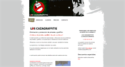 Desktop Screenshot of loscazagraffitis.com